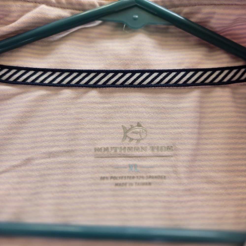 Southern Tide Light Pink Quarter-Zip Pullover - Picture 3 of 5